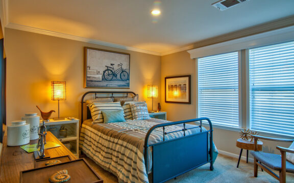 Second bedroom - The Riviera II, 3 Bedroom, 2 Bath, 2,040 Sq. Ft. manufactured home by Palm Harbor in Plant City