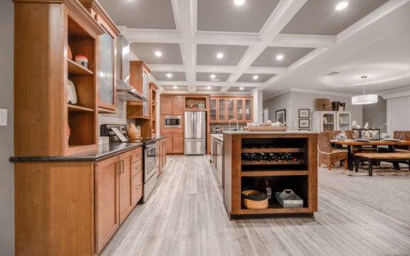 Tradewinds Kitchen and Dining Room by Palm Harbor Homes - 4 Bedrooms, 3 Baths, 2595 Sq. Ft.